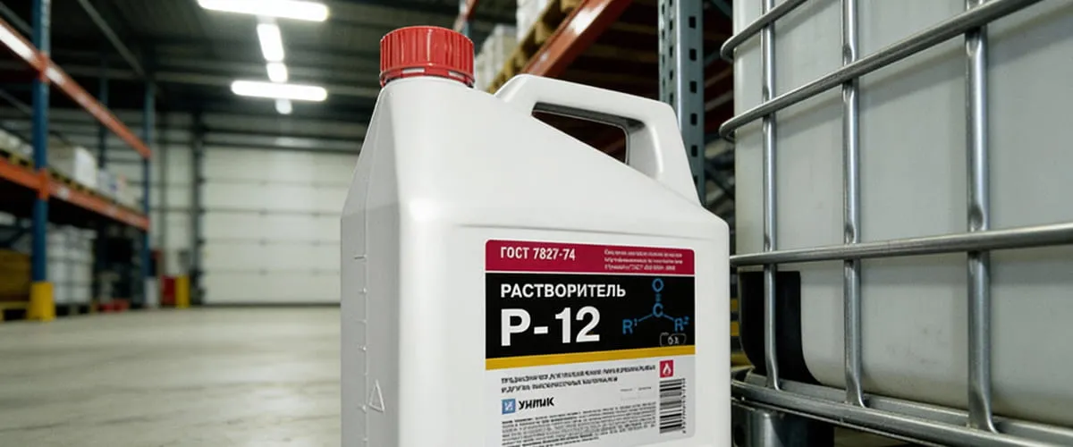 Особенности растворителя Р-12
