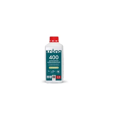 Krona 400 Невымываемый антисептик, 1 кг, концентрат 1:9