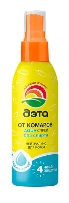 ДЭТА AQUA спрей от комаров 100 мл