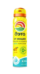 ДЭТА AQUA 6 часов аэрозоль от мошек, клещей и комаров 100 мл