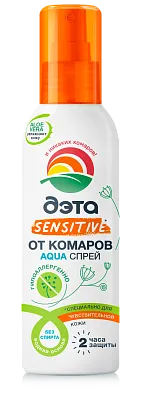 ДЭТА АКВА (AQUA) спрей для чувствительной кожи 100 мл