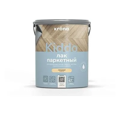 Krona Kiddo Лак паркетный 4,5 л
