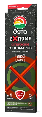 Стержни от комаров ДЭТА EXTRIME