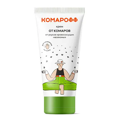 КОМАРОФФ крем туба ПЭ 100 мл