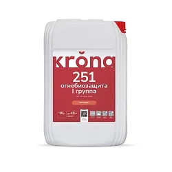 Krona 251 Огнебиозащита для древесины 10 л