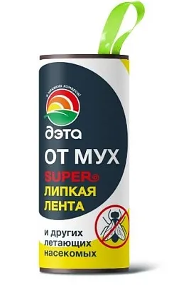 ДЭТА супер липкая лента от насекомых 1 шт