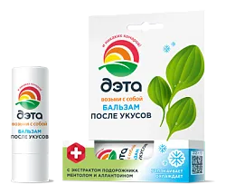 ДЭТА бальзам после укусов 4,2 г 