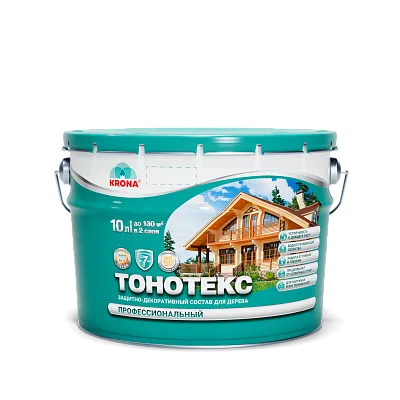 ТОНОТЕКС защитно - декоративный состав для древесины