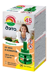 Жидкость от мух и комаров ДЭТА