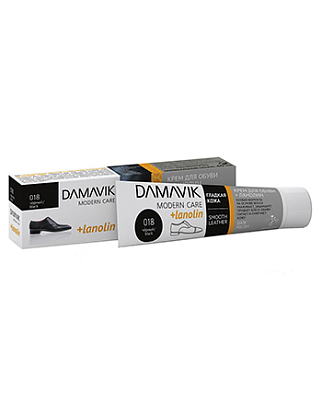 Крем «DAMAVIK» с ланолином для ухода за изделиями из гладкой кожи