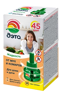 Жидкость от мух и комаров ДЭТА