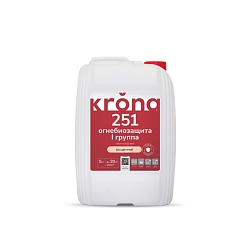 Krona 251 Огнебиозащита для древесины 5 л