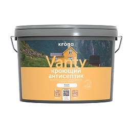 Vanty Кроющий антисептик для деревянных фасадов, заборов, интерьеров и садовых строений
